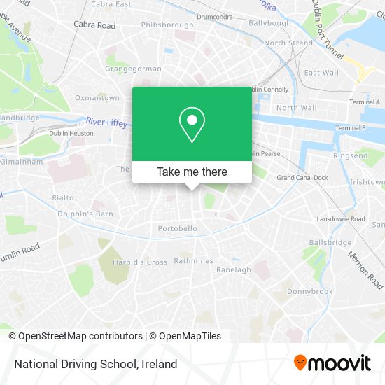 National Driving School map