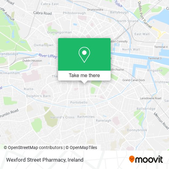 Wexford Street Pharmacy map