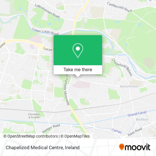 Chapelizod Medical Centre map