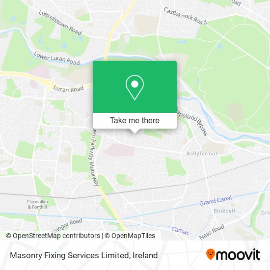 Masonry Fixing Services Limited map