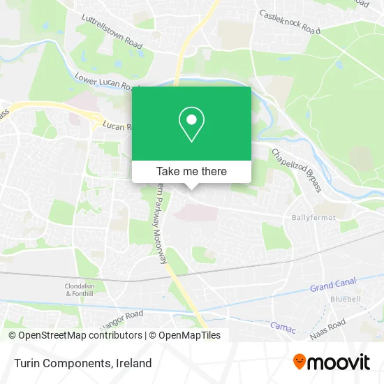 Turin Components map