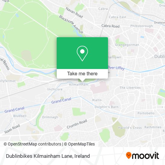 Dublinbikes Kilmainham Lane plan