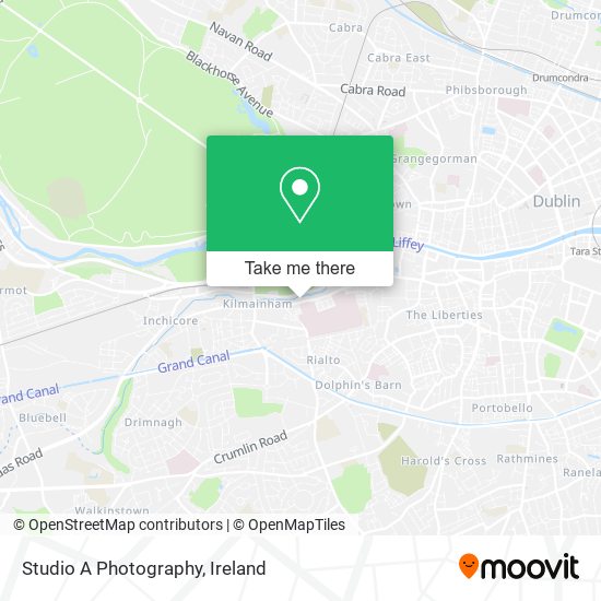 Studio A Photography map