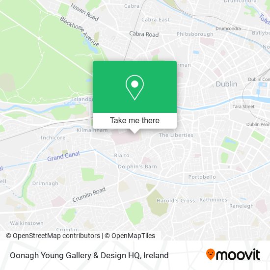 Oonagh Young Gallery & Design HQ map