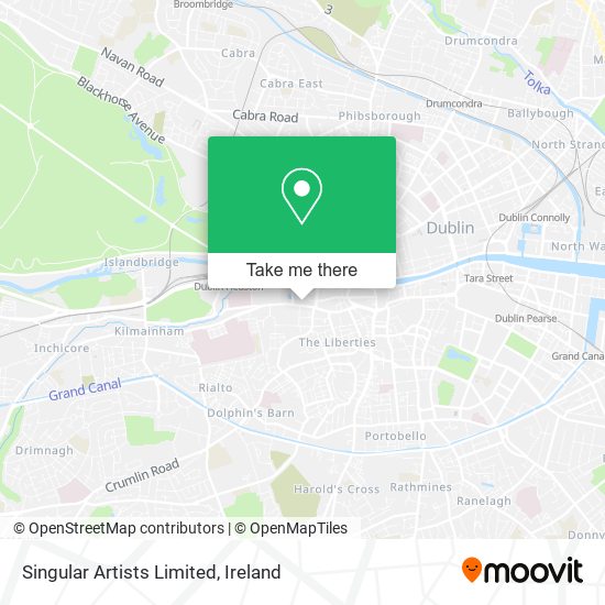 Singular Artists Limited map