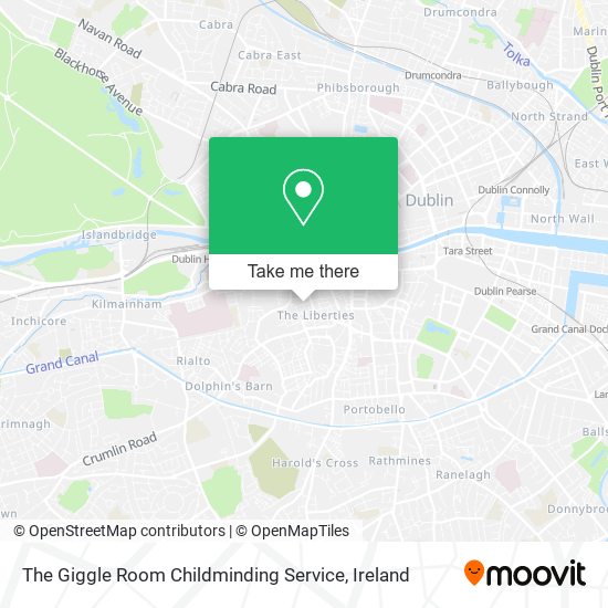 The Giggle Room Childminding Service map