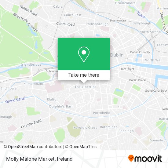 Molly Malone Market map