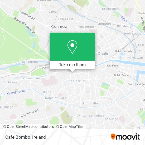 Cafe Bombo map