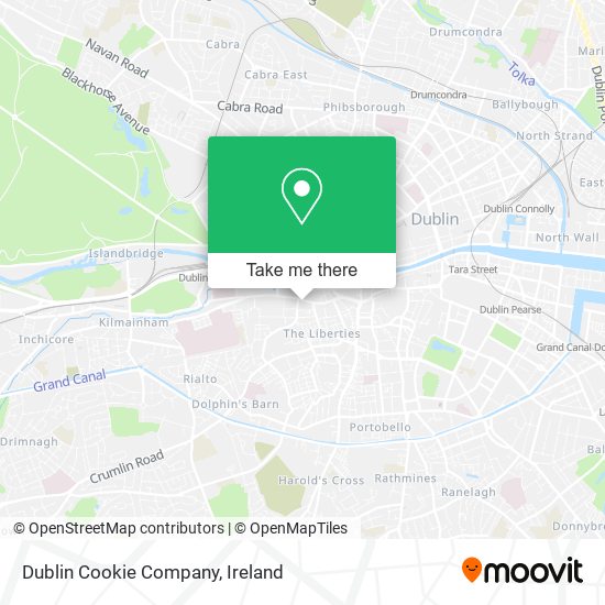 Dublin Cookie Company map
