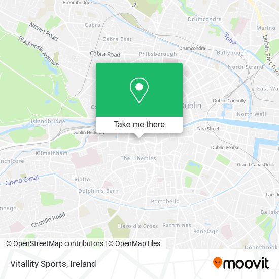 Vitallity Sports map
