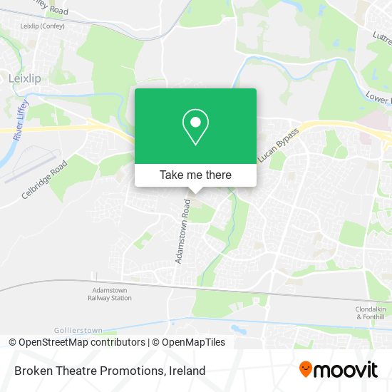 Broken Theatre Promotions map