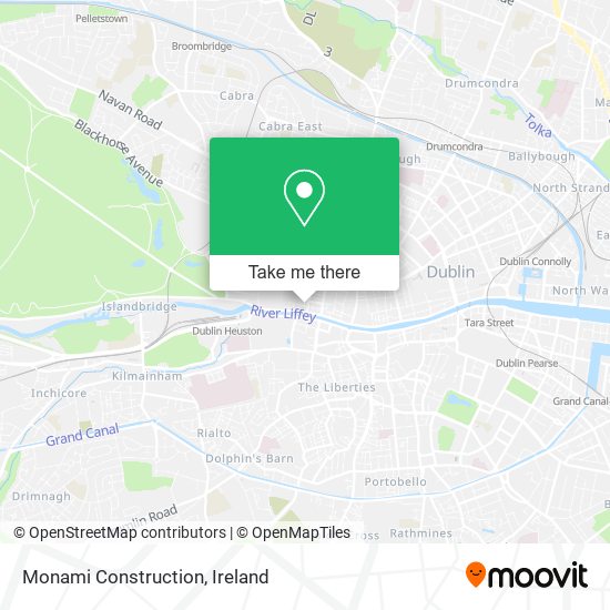 Monami Construction map