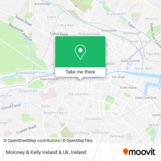 Moloney & Kelly Ireland & Uk map