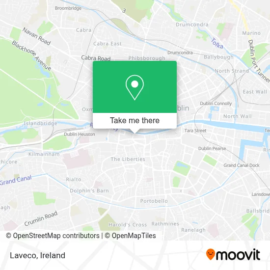Laveco map