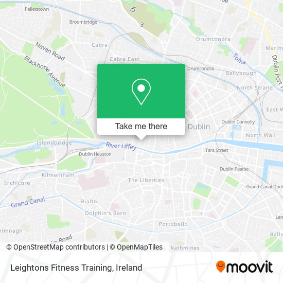 Leightons Fitness Training map