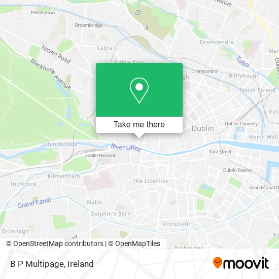 B P Multipage map