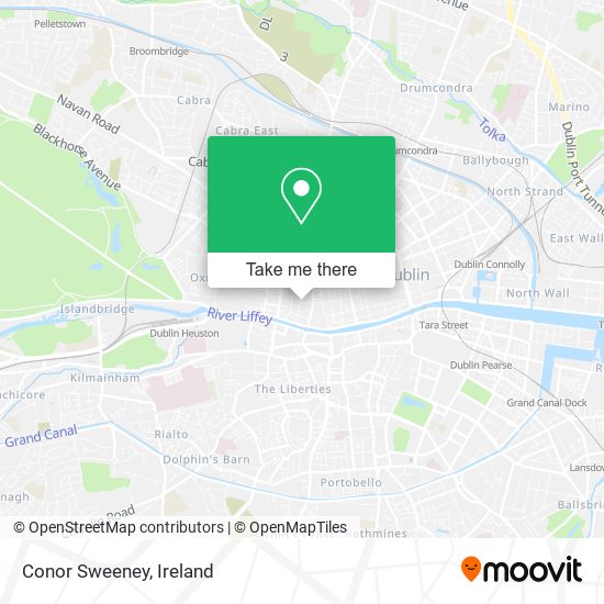 Conor Sweeney map
