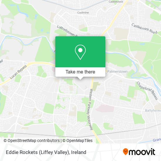 Eddie Rockets (Liffey Valley) map