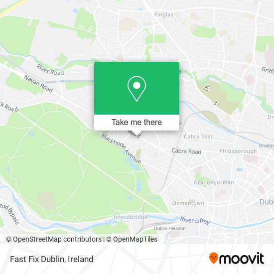 Fast Fix Dublin map