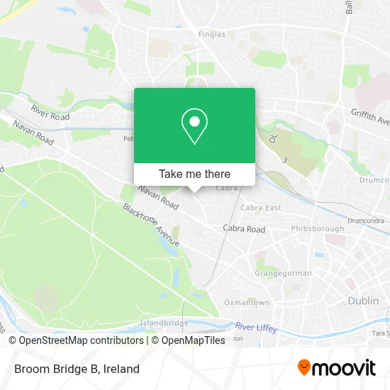 Broom Bridge B map