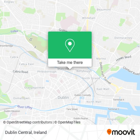 Dublin Central map
