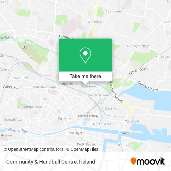 Community & Handball Centre map