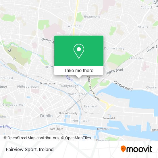 Fairview Sport map
