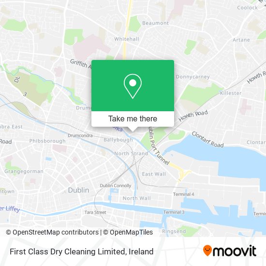 First Class Dry Cleaning Limited map