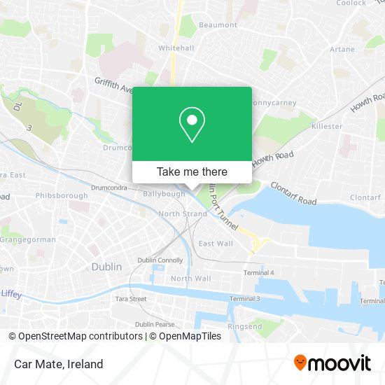 Car Mate map