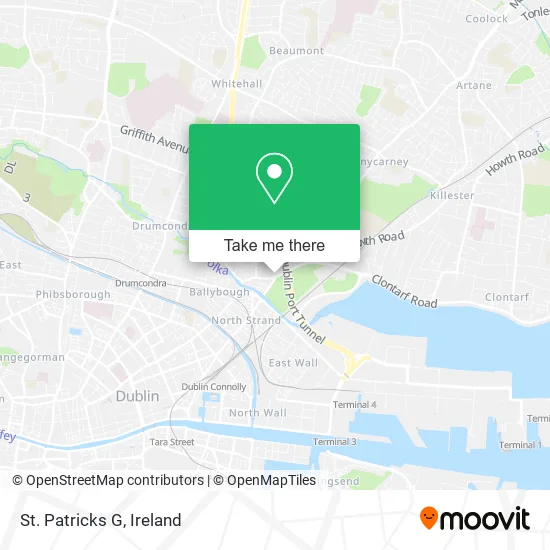 St. Patricks G map