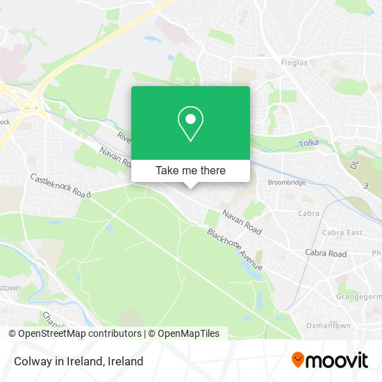 Colway in Ireland map