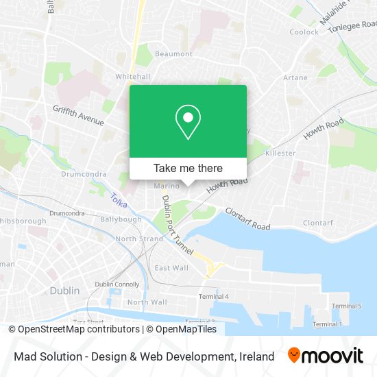 Mad Solution - Design & Web Development map