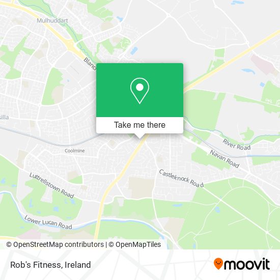 Rob's Fitness map