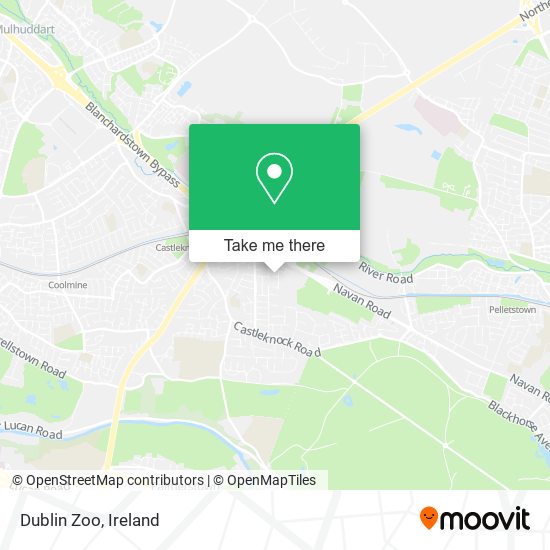 Dublin Zoo map