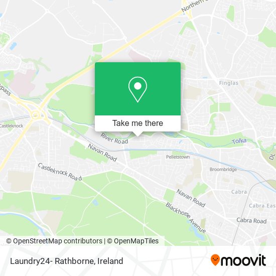 Laundry24- Rathborne map