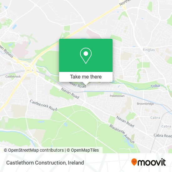 Castlethorn Construction map