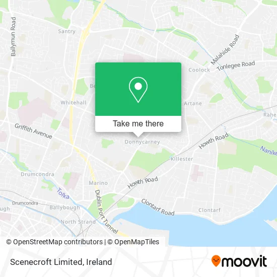 Scenecroft Limited map