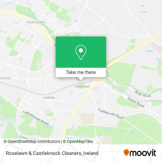 Roselawn & Castleknock Cleaners map