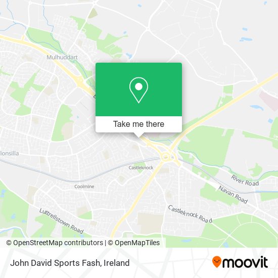 John David Sports Fash map