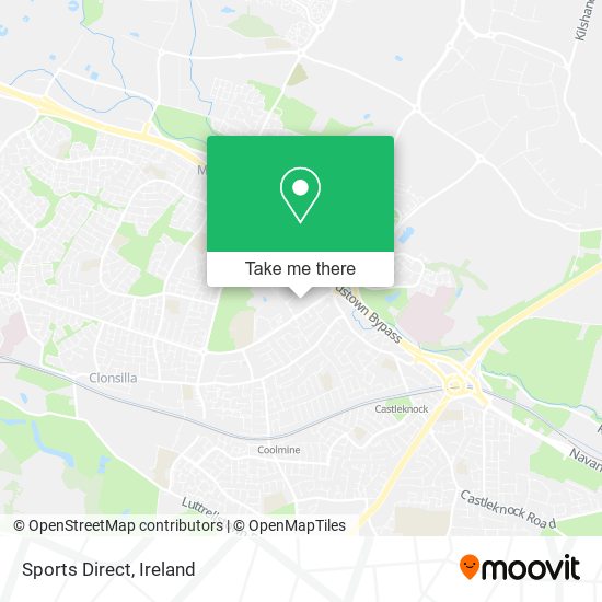 Sports Direct map