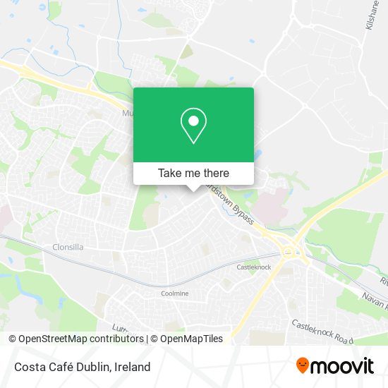 Costa Café Dublin map