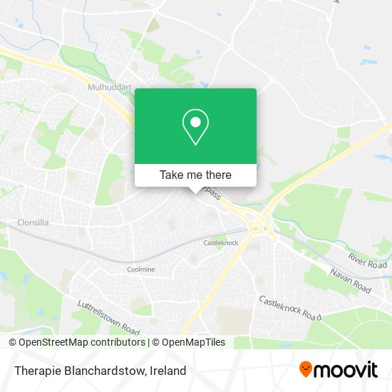 Therapie Blanchardstow map