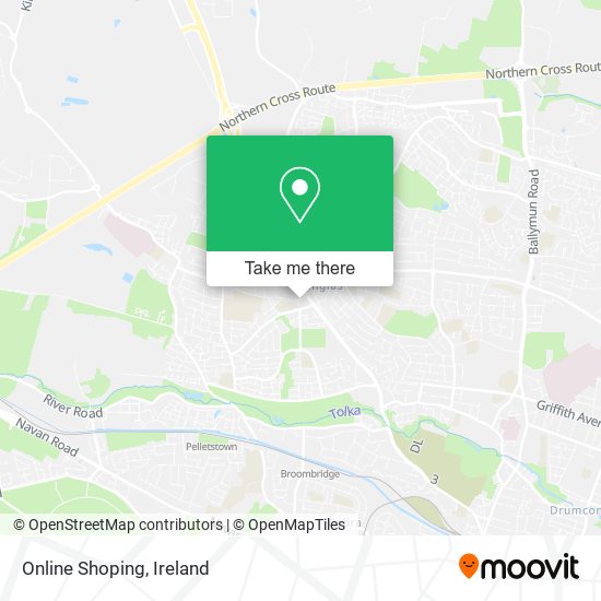 Online Shoping map