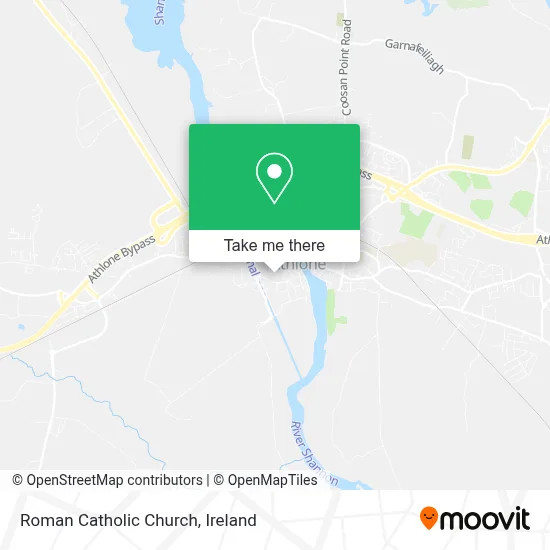 Roman Catholic Church map