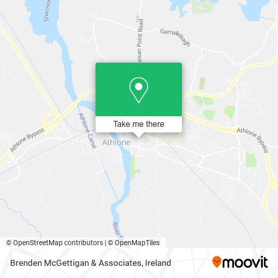 Brenden McGettigan & Associates map