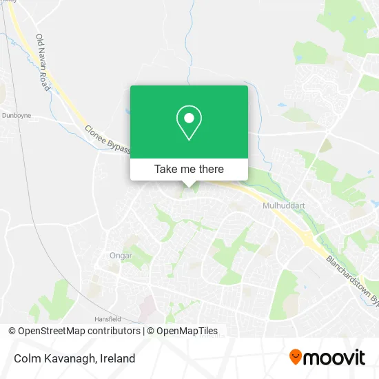 Colm Kavanagh map