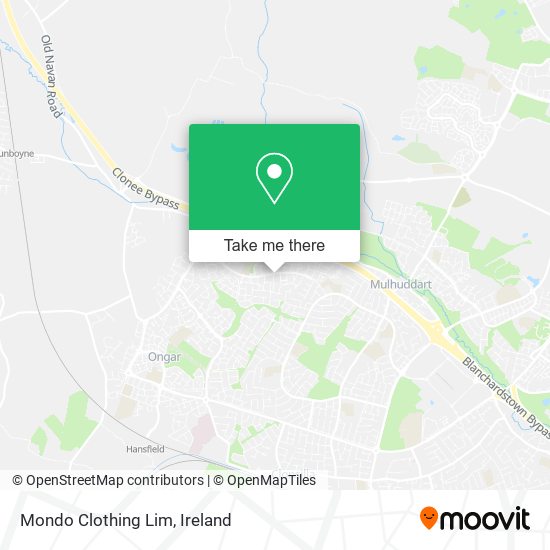 Mondo Clothing Lim map