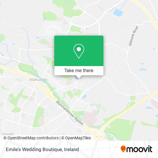 Emile's Wedding Boutique map