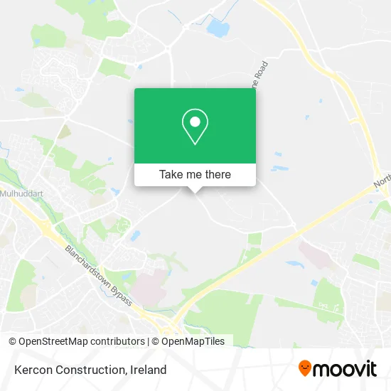 Kercon Construction map