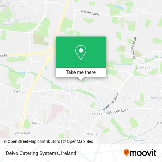 Delvo Catering Systems map